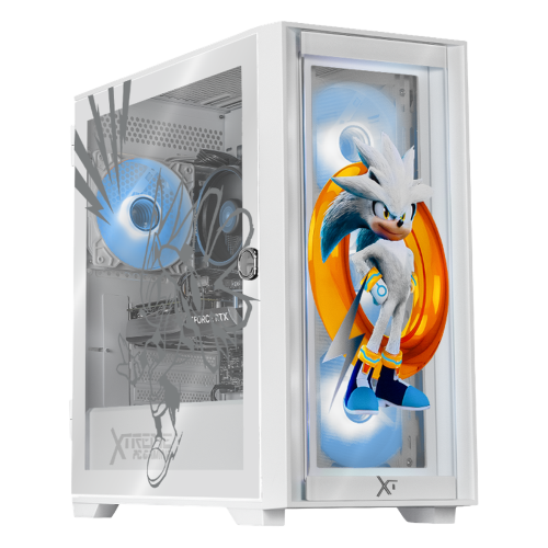 Xtreme PC Gaming Geforce RTX 4060 AMD Ryzen 7 5700 32GB SSD 1TB WIFI Sonic Silver Ring