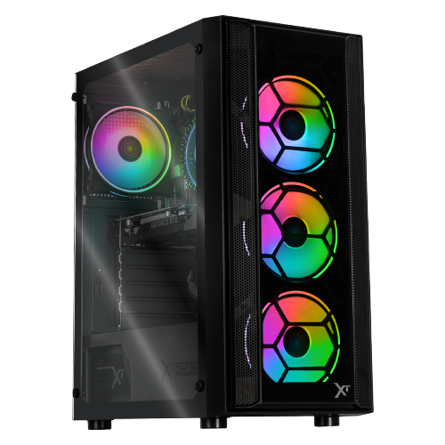 Xtreme PC Gaming GeForce RTX 3050 Core I3 12100F 16GB SSD 500GB WIFI Black