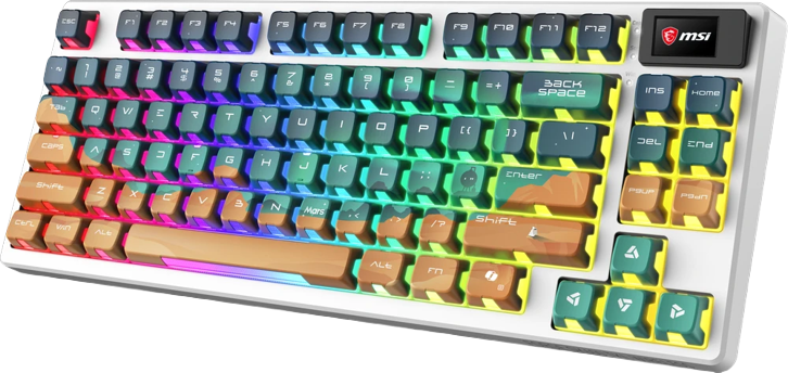 MSI Forge GK600 TKL W Mars