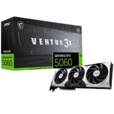 Placa de Vídeo MSI NVIDIA GeForce RTX 5060 Ventus 3X OC, 8GB, GDDR7, DLSS, Ray Tracing, G5060-8V3C