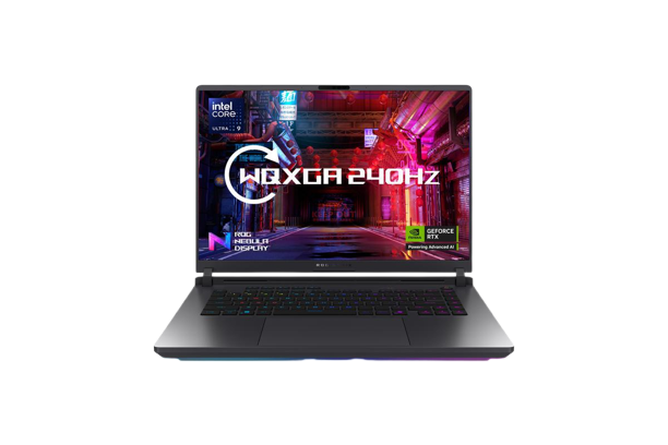 ASUS ROG Strix G16 G615LR-S5006W Bærbar PC - Intel Core Ultra 9 (Serie 2) 275HX / 2.7 GHz - 32 GB DDR5 - 1 TB SSD M.2 PCIe 4.0 - NVM Express (NVMe) - 16