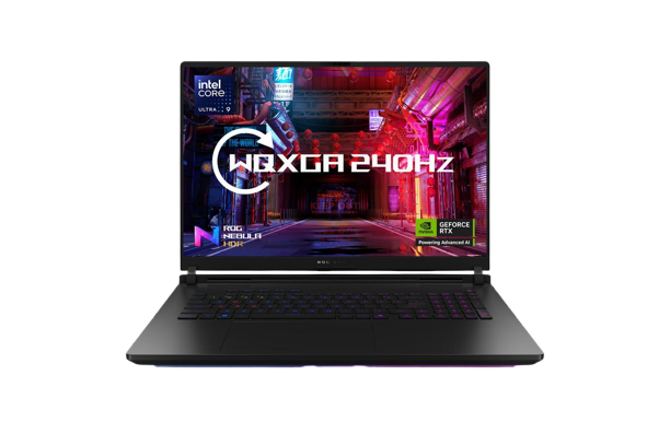 ASUS ROG Strix SCAR 18 G835LW-SA038W Bærbar PC - Intel Core Ultra 9 (Serie 2) 275HX / 2.7 GHz - 64 GB DDR5 - 2 x 1 TB SSD M.2 PCIe 4.0 - NVM Express (NVMe), Raid 0 konfiguration, Performance - 18