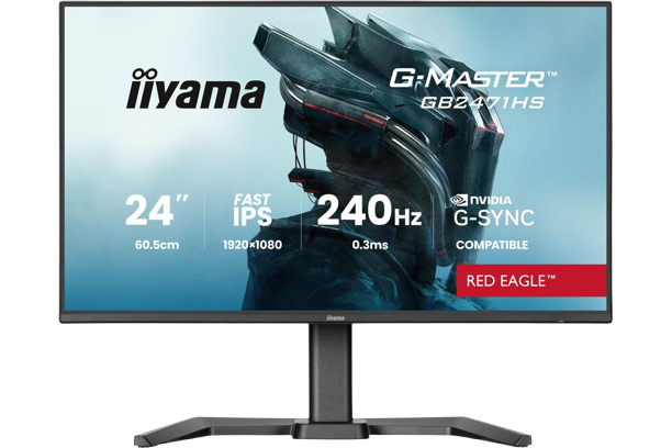 iiyama G-MASTER GB2471HS-B1 computerskærm 60,5 cm (23.8