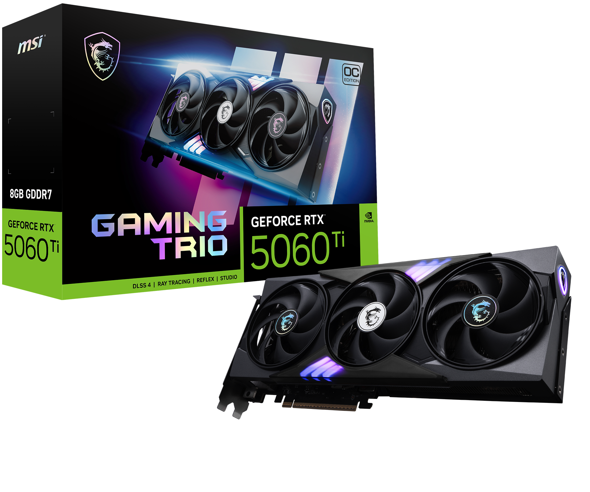 MSI GeForce RTX 5060 Ti 8G GAMING TRIO OC