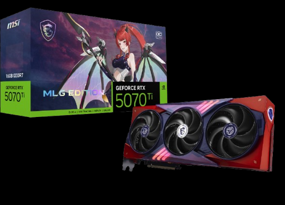 MSI GeForce RTX 5070 Ti 16G MLG EDITION OC