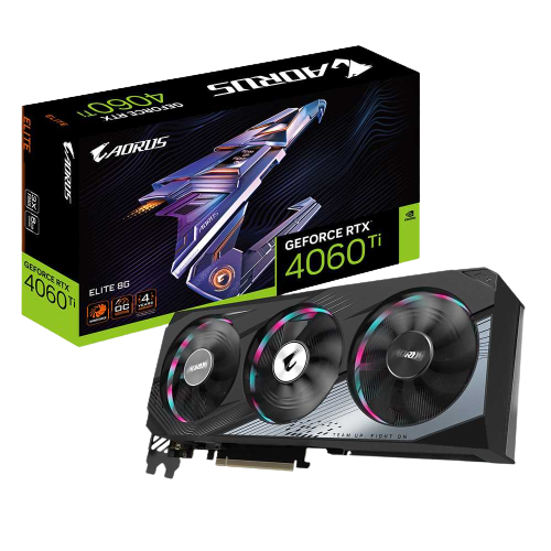 GIGABYTE GeForce RTX 4060 Ti Gaming OC 16G Graphics Card, 3X WINDFORCE Fans, 16GB 128-bit GDDR6, GV-N406TGAMING OC-16GD Video Card Gigabyte AORUS GeForce RTX 4060 Ti ELITE 8G with DLSS 3