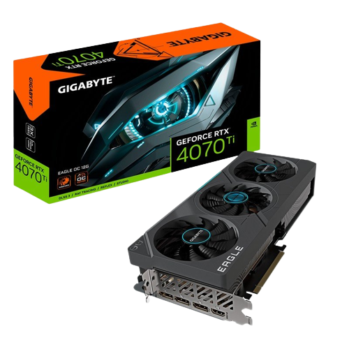 Tarjeta de Video Gigabyte NVIDIA GeForce RTX 4070 Ti EAGLE OC 12G 
