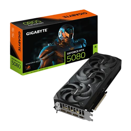 Carte graphique Gigabyte™ Nvidia GeForce RTX 5080 WINDFORCE SFF 16G