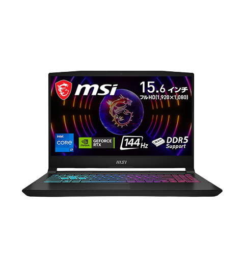 MSI Katana-15-B13VGK-1503JP (GeForce RTX 4070)