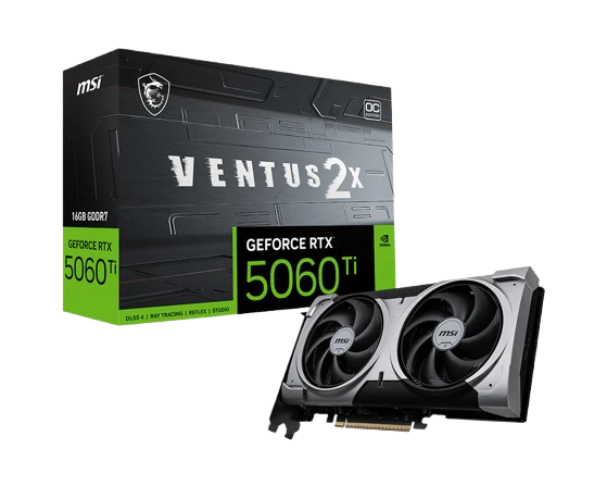 【整備品】MSI GeForce RTX 5060 VENTUS 2X OC MSI GeForce RTX 5060 Ti 16G VENTUS 2X OC PLUS