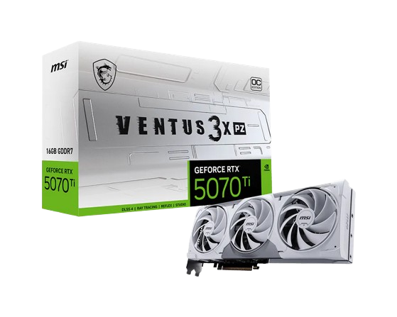 MSI GeForce RTX 5070 Ti 16G VENTUS 3X PZ OC