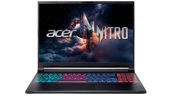 Acer Nitro V 16S 16-inch Core 7-240H/16GB/1TB SSD/RTX5060 8GB Gaming Laptop