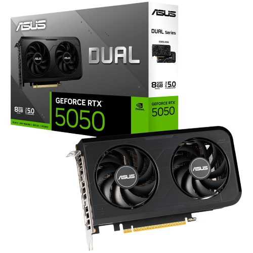 Tarjeta de Video ASUS Dual GeForce RTX 5050 8G GDDR6 DUAL-RTX5050-8G