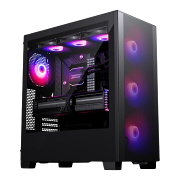G3 PHANTOM Black - NVIDIA GeForce RTX 5080, Ryzen 7800X3D, 32GB RAM 6000Mhz, 1TB NVME Pcie, Dissipatore 360mm, AM5 Motherboard