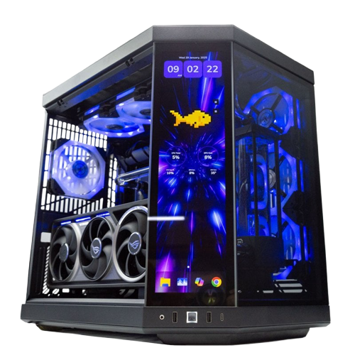 PcCom Custom Ryzen 7 9800X3D / 64GB / 4TB M.2 / RTX 5090 + Windows 11 Pro