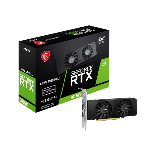 MSI GeForce RTX 3050 Low Profile OC 6G GDDR6