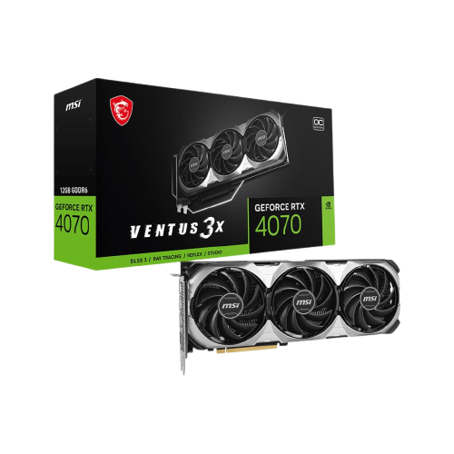 MSI GeForce RTX 4070 Ventus 3X E1 OC 12GB GDDR6