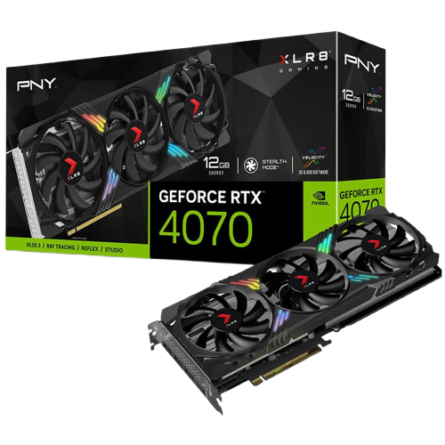 PNY GeForce RTX 4070 XLR8 Gaming Verto EPIC-X RGB 12GB GDDR6X