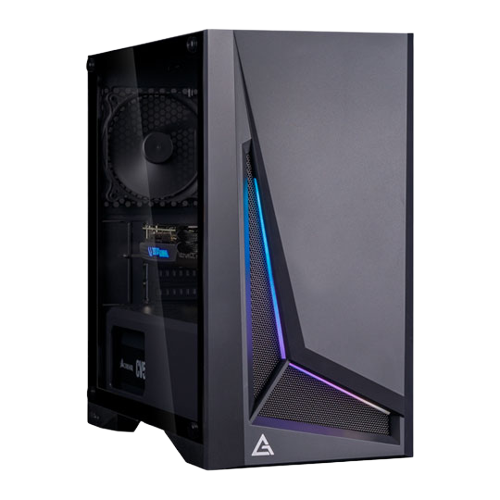 Gaming PC with NVIDIA GeForce RTX 4060 Ti and AMD Ryzen 7 5700X