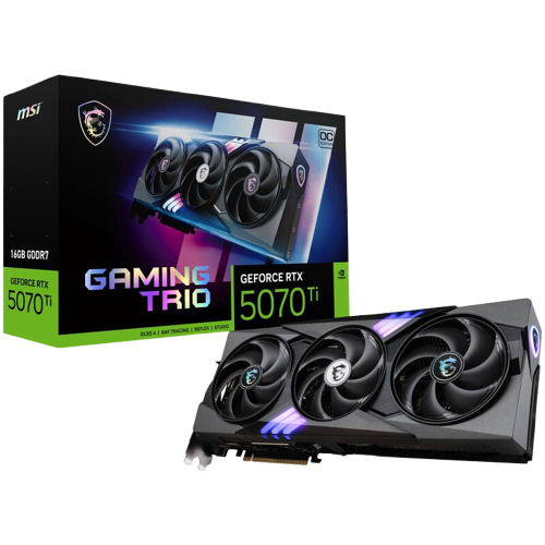 MSI GeForce RTX 5070 Ti Gaming Trio OC Plus, 16384 MB GDDR7