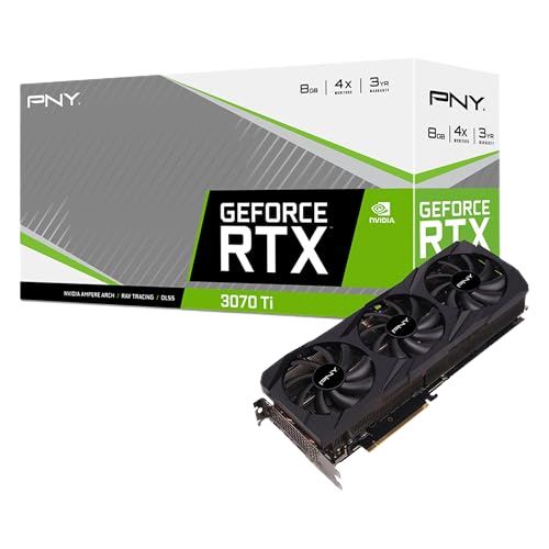 PNY Tarjeta Grafica GeForce RTX™ 3070 Ti 8GB Verto Triple Fan