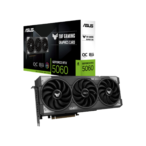 VGA ASUS TUF Gaming RTX 5060 8GB GDDR7 OC (TUF-RTX5060-O8G-GAMING)