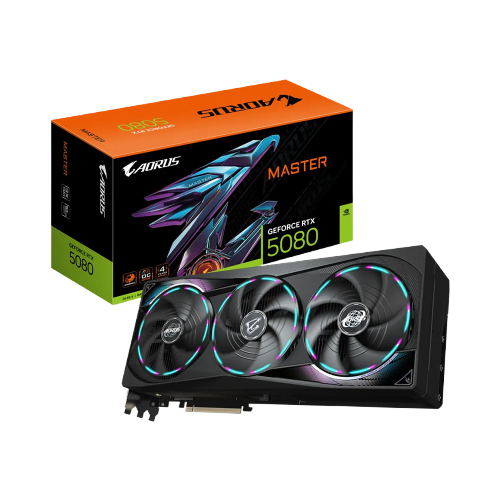 VGA Gigabyte RTX 5080 AORUS MASTER 16GB (N5080AORUS M-16GD)