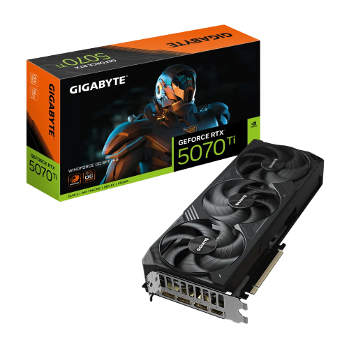 VGA Gigabyte RTX 5070 Ti WINDFORCE OC SFF 16GB (N507TWF3OC-16GD)
