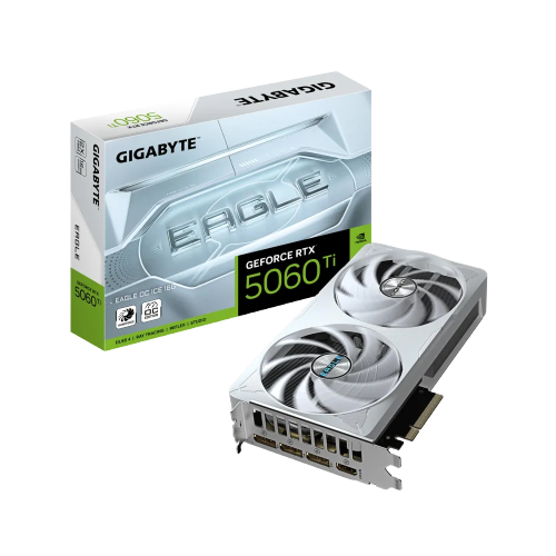 VGA Gigabyte RTX 5060 Ti Eagle OC ICE 16GB GDDR7 (N506TEAGLE OC ICE-16GD)