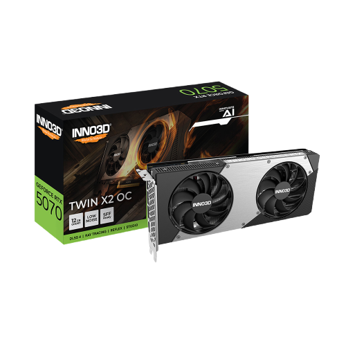 VGA Inno3D Geforce RTX 5070 TWIN X2 OC 12GB GDDR7