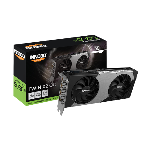 VGA INNO3D GeForce RTX 5060 Ti Twin X2 OC 16GB GDDR7