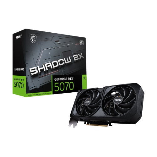 VGA MSI GeForce RTX 5070 12G SHADOW 2X OC