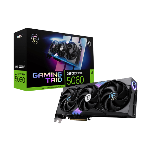 VGA MSI RTX 5060 8GB GAMING TRIO OC