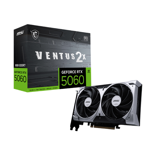 VGA MSI RTX 5060 8GB VENTUS 2X OC