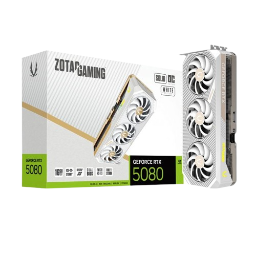 ZOTAC Gaming GeForce RTX 5080 SOLID CORE OC White Edition + CONTROL Resonant Game Bundle